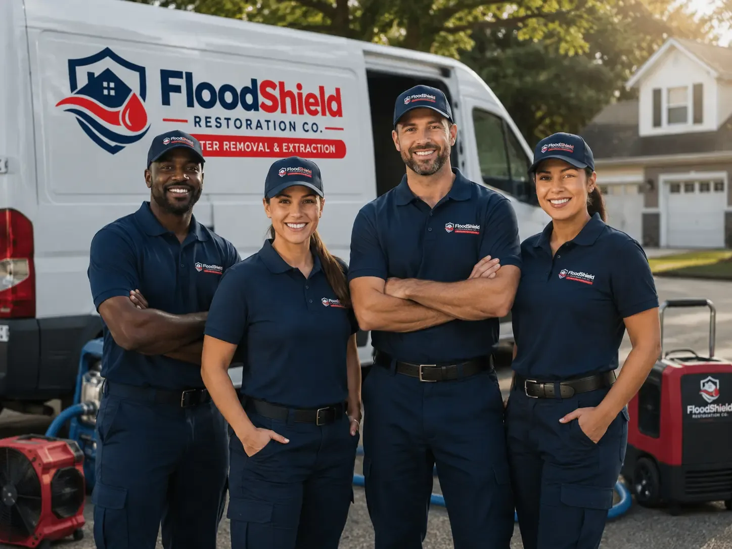 Flood Damage Restoration company in Maunie, IL
