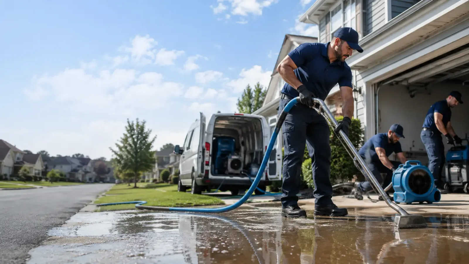 Flood Damage Restoration in Maunie, IL